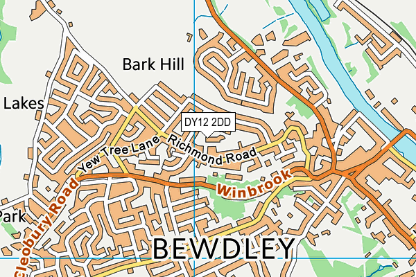 DY12 2DD map - OS VectorMap District (Ordnance Survey) DY12 2DD map - OS VectorMap District (Ordnance Survey)