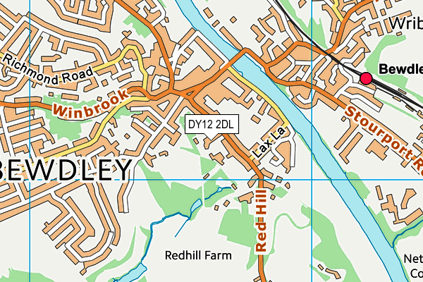 DY12 2DL map - OS VectorMap District (Ordnance Survey) DY12 2DL map - OS VectorMap District (Ordnance Survey)