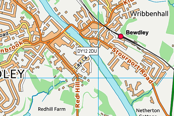 DY12 2DU map - OS VectorMap District (Ordnance Survey) DY12 2DU map - OS VectorMap District (Ordnance Survey)