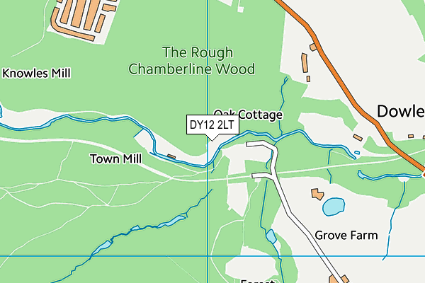 DY12 2LT map - OS VectorMap District (Ordnance Survey) DY12 2LT map - OS VectorMap District (Ordnance Survey)