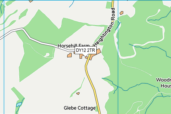 DY12 2TR map - OS VectorMap District (Ordnance Survey) DY12 2TR map - OS VectorMap District (Ordnance Survey)