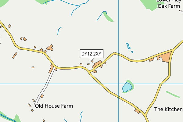DY12 2XY map - OS VectorMap District (Ordnance Survey) DY12 2XY map - OS VectorMap District (Ordnance Survey)