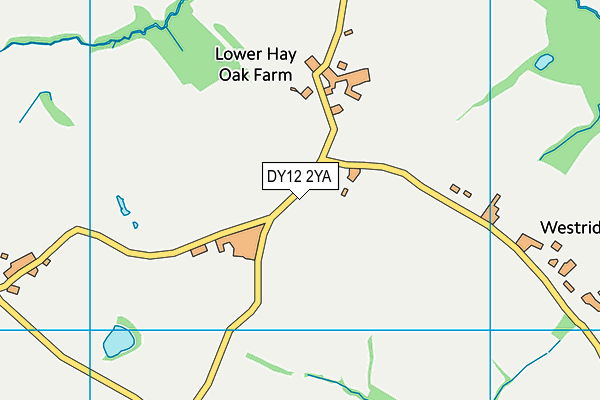 DY12 2YA map - OS VectorMap District (Ordnance Survey) DY12 2YA map - OS VectorMap District (Ordnance Survey)
