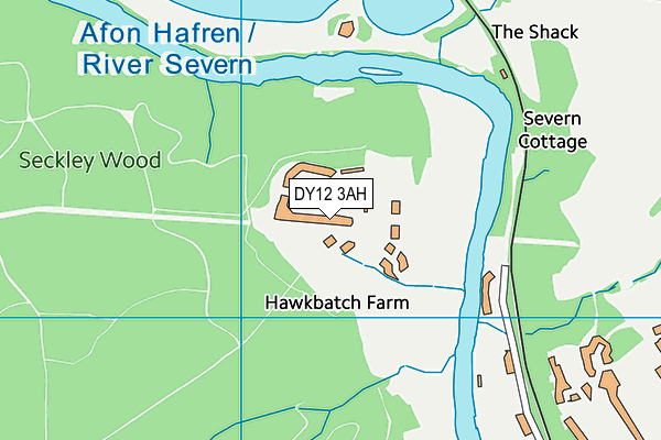 DY12 3AH map - OS VectorMap District (Ordnance Survey) DY12 3AH map - OS VectorMap District (Ordnance Survey)