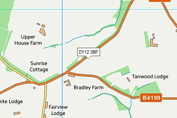 DY12 3BP map - OS VectorMap District (Ordnance Survey) DY12 3BP map - OS VectorMap District (Ordnance Survey)