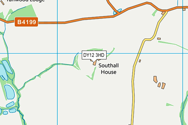 DY12 3HD map - OS VectorMap District (Ordnance Survey) DY12 3HD map - OS VectorMap District (Ordnance Survey)