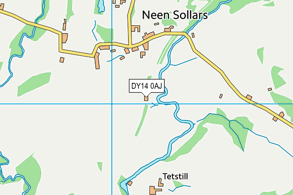 DY14 0AJ map - OS VectorMap District (Ordnance Survey) DY14 0AJ map - OS VectorMap District (Ordnance Survey)