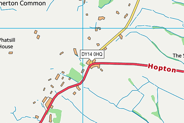 DY14 0HQ map - OS VectorMap District (Ordnance Survey) DY14 0HQ map - OS VectorMap District (Ordnance Survey)