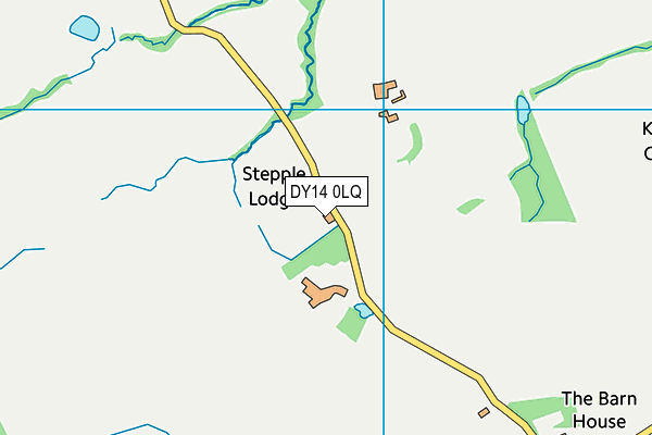 DY14 0LQ map - OS VectorMap District (Ordnance Survey) DY14 0LQ map - OS VectorMap District (Ordnance Survey)