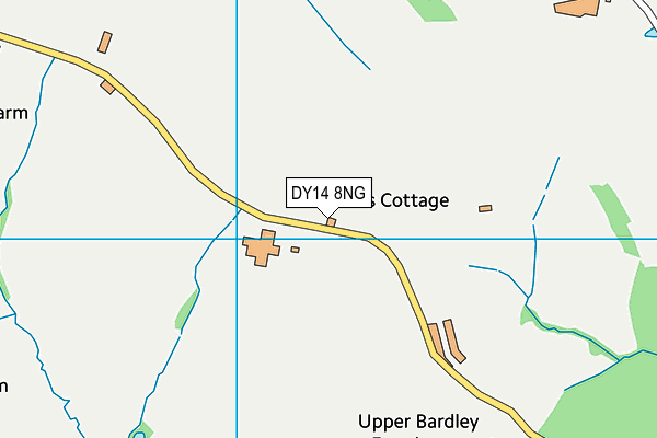 DY14 8NG map - OS VectorMap District (Ordnance Survey) DY14 8NG map - OS VectorMap District (Ordnance Survey)