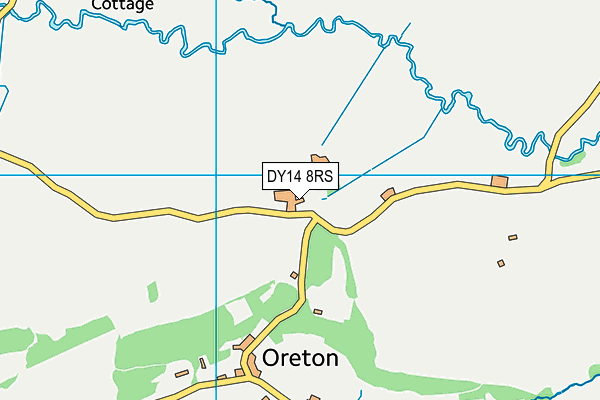 DY14 8RS map - OS VectorMap District (Ordnance Survey) DY14 8RS map - OS VectorMap District (Ordnance Survey)