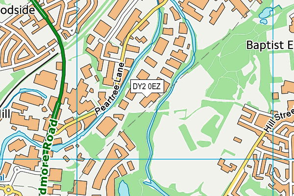DY2 0EZ map - OS VectorMap District (Ordnance Survey) DY2 0EZ map - OS VectorMap District (Ordnance Survey)