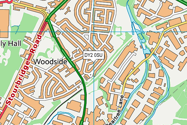 DY2 0SU map - OS VectorMap District (Ordnance Survey) DY2 0SU map - OS VectorMap District (Ordnance Survey)