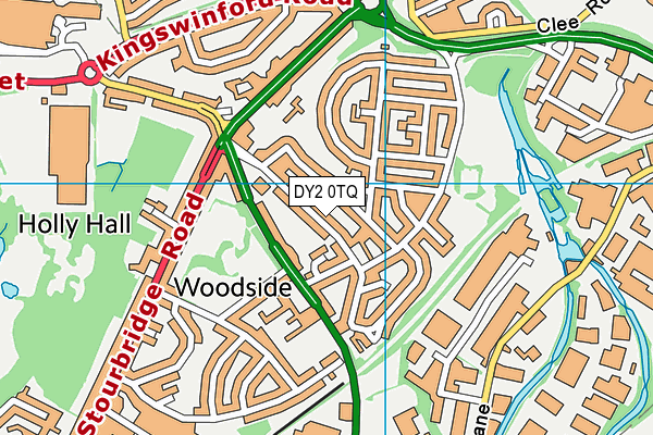 DY2 0TQ map - OS VectorMap District (Ordnance Survey) DY2 0TQ map - OS VectorMap District (Ordnance Survey)