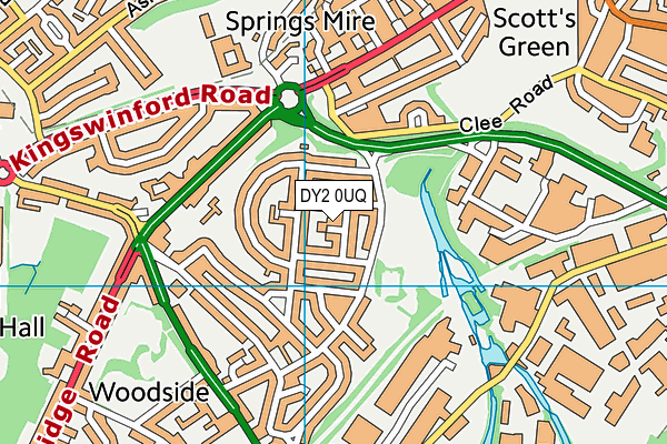 DY2 0UQ map - OS VectorMap District (Ordnance Survey) DY2 0UQ map - OS VectorMap District (Ordnance Survey)