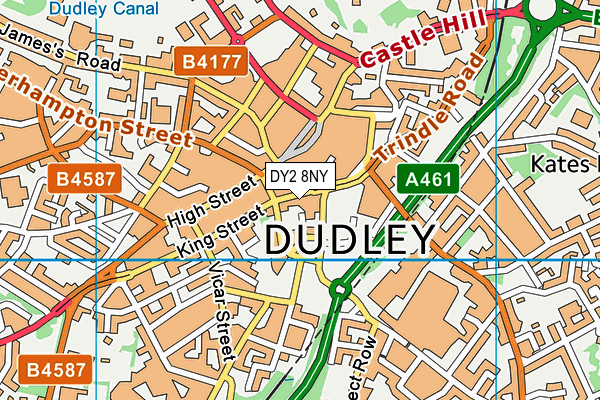 DY2 8NY map - OS VectorMap District (Ordnance Survey) DY2 8NY map - OS VectorMap District (Ordnance Survey)