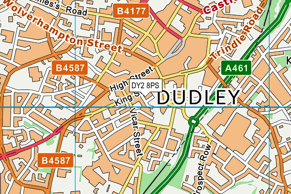 DY2 8PS map - OS VectorMap District (Ordnance Survey) DY2 8PS map - OS VectorMap District (Ordnance Survey)
