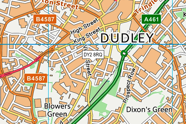 DY2 8RQ map - OS VectorMap District (Ordnance Survey) DY2 8RQ map - OS VectorMap District (Ordnance Survey)