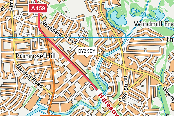 DY2 9DY map - OS VectorMap District (Ordnance Survey) DY2 9DY map - OS VectorMap District (Ordnance Survey)