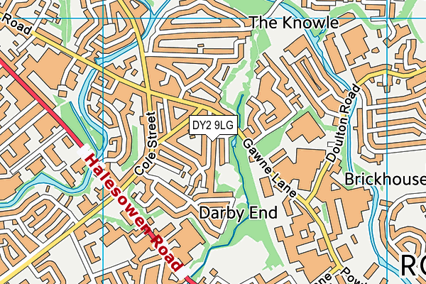 DY2 9LG map - OS VectorMap District (Ordnance Survey) DY2 9LG map - OS VectorMap District (Ordnance Survey)