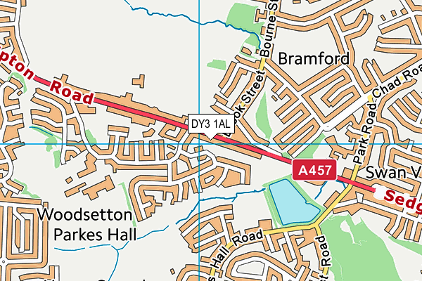 DY3 1AL map - OS VectorMap District (Ordnance Survey) DY3 1AL map - OS VectorMap District (Ordnance Survey)