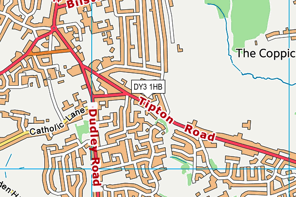 DY3 1HB map - OS VectorMap District (Ordnance Survey) DY3 1HB map - OS VectorMap District (Ordnance Survey)