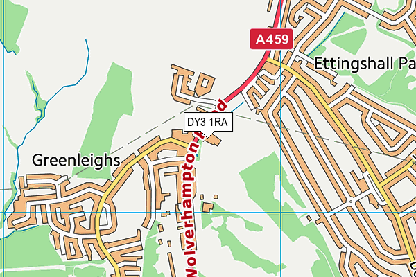 DY3 1RA map - OS VectorMap District (Ordnance Survey) DY3 1RA map - OS VectorMap District (Ordnance Survey)