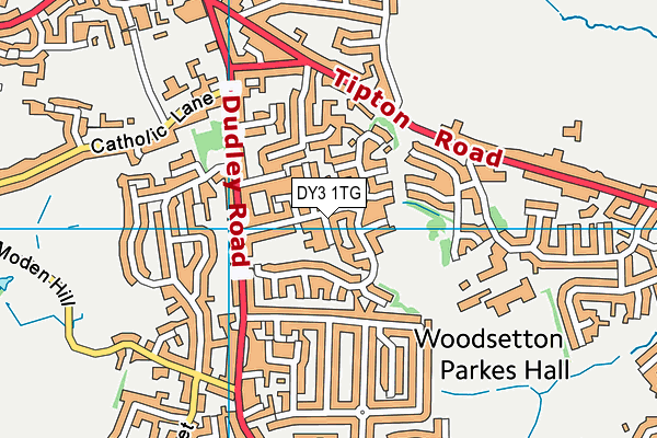 DY3 1TG map - OS VectorMap District (Ordnance Survey) DY3 1TG map - OS VectorMap District (Ordnance Survey)