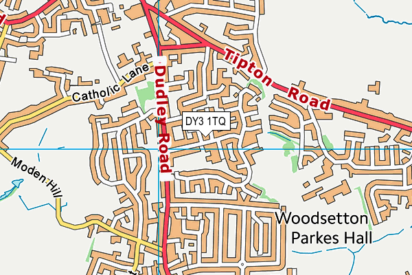 DY3 1TQ map - OS VectorMap District (Ordnance Survey)