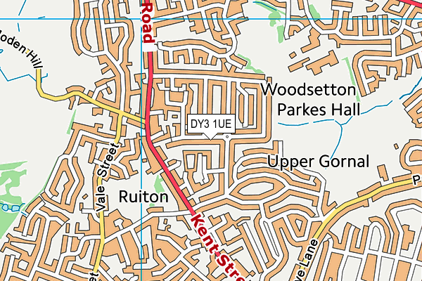 DY3 1UE map - OS VectorMap District (Ordnance Survey) DY3 1UE map - OS VectorMap District (Ordnance Survey)
