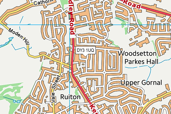 DY3 1UQ map - OS VectorMap District (Ordnance Survey) DY3 1UQ map - OS VectorMap District (Ordnance Survey)
