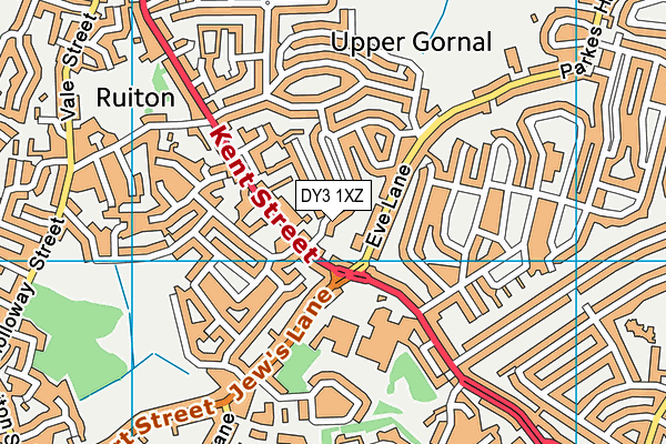 DY3 1XZ map - OS VectorMap District (Ordnance Survey) DY3 1XZ map - OS VectorMap District (Ordnance Survey)