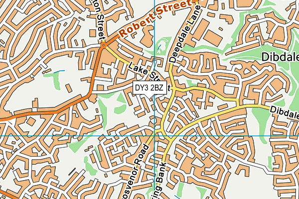 DY3 2BZ map - OS VectorMap District (Ordnance Survey) DY3 2BZ map - OS VectorMap District (Ordnance Survey)