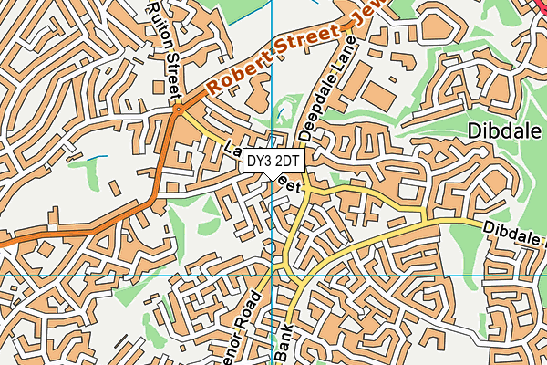DY3 2DT map - OS VectorMap District (Ordnance Survey) DY3 2DT map - OS VectorMap District (Ordnance Survey)