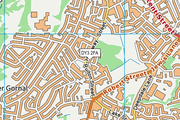 DY3 2FA map - OS VectorMap District (Ordnance Survey) DY3 2FA map - OS VectorMap District (Ordnance Survey)
