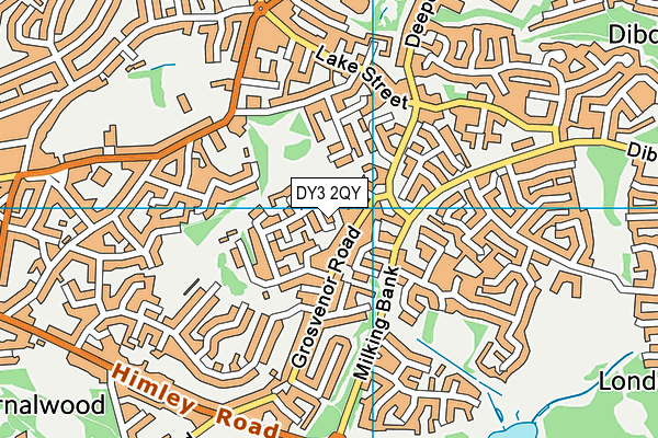 DY3 2QY map - OS VectorMap District (Ordnance Survey) DY3 2QY map - OS VectorMap District (Ordnance Survey)