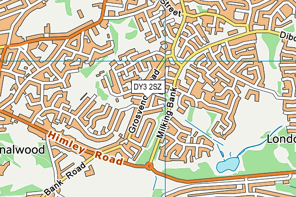 DY3 2SZ map - OS VectorMap District (Ordnance Survey) DY3 2SZ map - OS VectorMap District (Ordnance Survey)