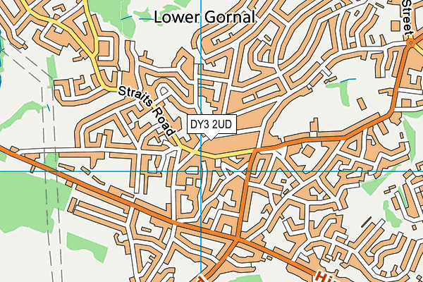 DY3 2UD map - OS VectorMap District (Ordnance Survey) DY3 2UD map - OS VectorMap District (Ordnance Survey)