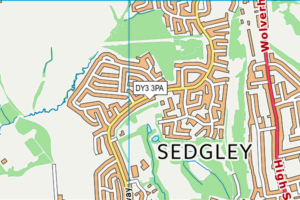 DY3 3PA map - OS VectorMap District (Ordnance Survey) DY3 3PA map - OS VectorMap District (Ordnance Survey)