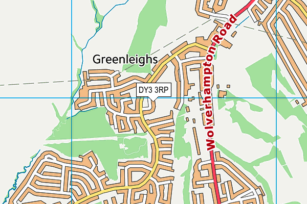 DY3 3RP map - OS VectorMap District (Ordnance Survey) DY3 3RP map - OS VectorMap District (Ordnance Survey)