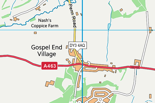DY3 4AQ map - OS VectorMap District (Ordnance Survey) DY3 4AQ map - OS VectorMap District (Ordnance Survey)