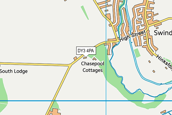 DY3 4PA map - OS VectorMap District (Ordnance Survey)