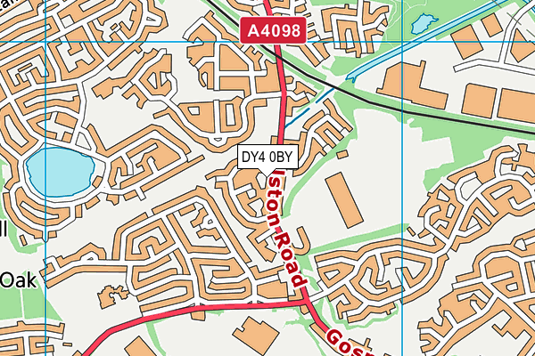 DY4 0BY map - OS VectorMap District (Ordnance Survey) DY4 0BY map - OS VectorMap District (Ordnance Survey)