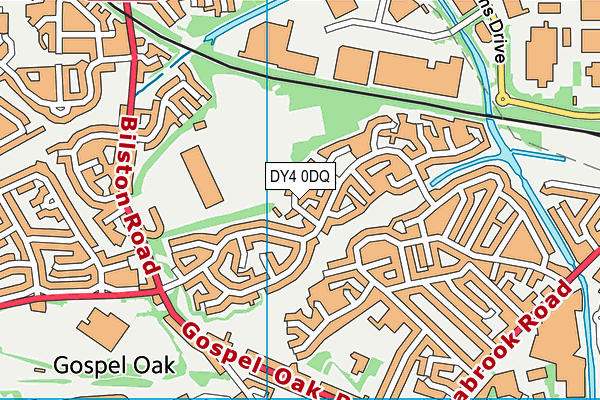 DY4 0DQ map - OS VectorMap District (Ordnance Survey) DY4 0DQ map - OS VectorMap District (Ordnance Survey)