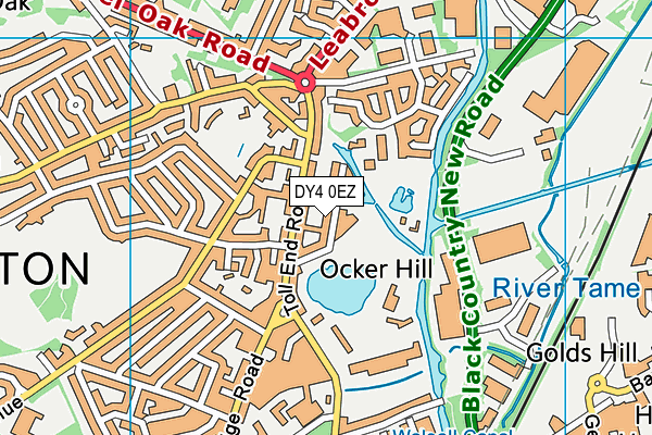 DY4 0EZ map - OS VectorMap District (Ordnance Survey) DY4 0EZ map - OS VectorMap District (Ordnance Survey)