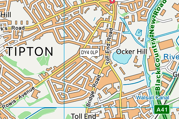 DY4 0LP map - OS VectorMap District (Ordnance Survey) DY4 0LP map - OS VectorMap District (Ordnance Survey)