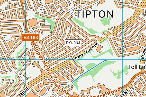 DY4 0NJ map - OS VectorMap District (Ordnance Survey) DY4 0NJ map - OS VectorMap District (Ordnance Survey)
