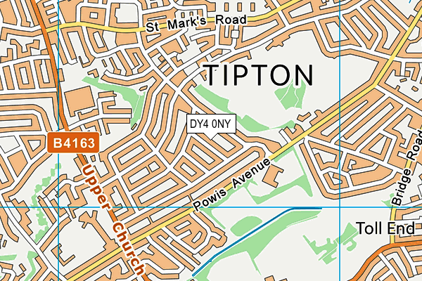 DY4 0NY map - OS VectorMap District (Ordnance Survey) DY4 0NY map - OS VectorMap District (Ordnance Survey)