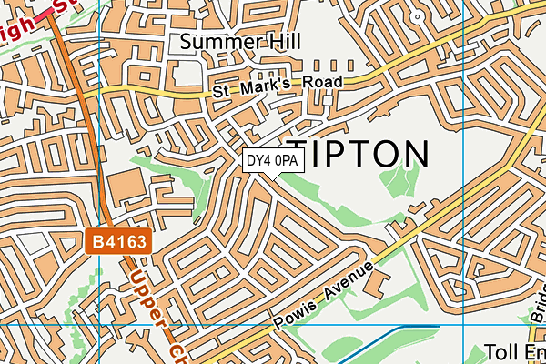 DY4 0PA map - OS VectorMap District (Ordnance Survey) DY4 0PA map - OS VectorMap District (Ordnance Survey)