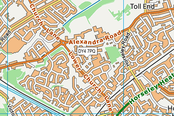 DY4 7PQ map - OS VectorMap District (Ordnance Survey) DY4 7PQ map - OS VectorMap District (Ordnance Survey)